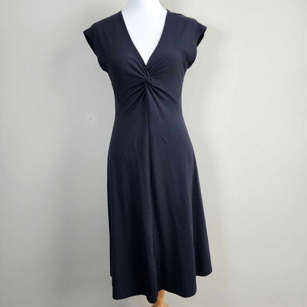 Patagonia Kamala Twist Dress Womens Small Black Stretch Classic Iconic Versatile